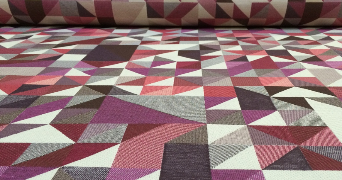 Oniro Triangles een nieuw patroon in de Fabrixx collectie
